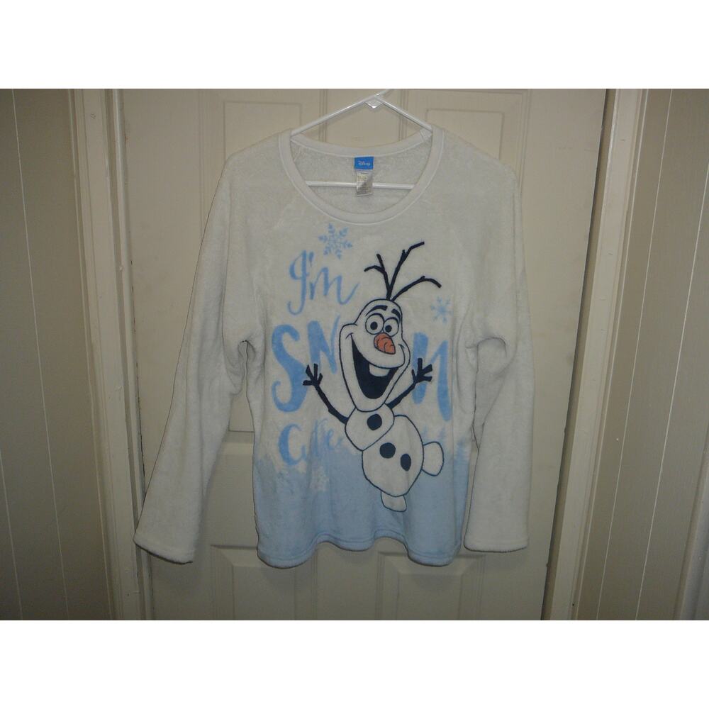 Disney Olaf Girls XL (16-18) "I'm Snow Cute" Fuzzy Sleepwear